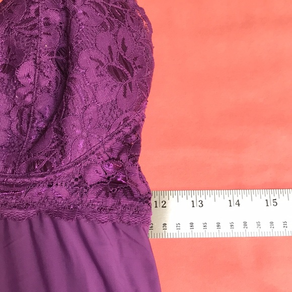 Rhonda Shear purple negligee - Picture 5 of 9